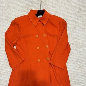 St. John Collection Orange Cardigan